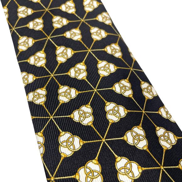 Versus Versace Silk Classic Tie - Picture 7 of 9